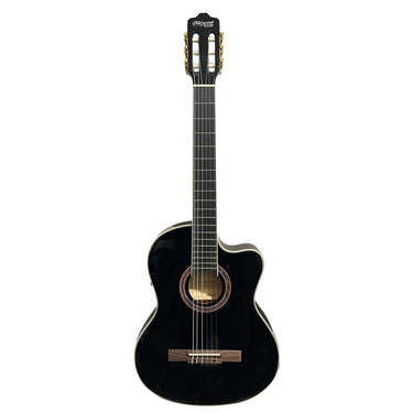 Guitarra Electroacustica Mc Cartney Negro Brillante, Qcg-10sl-ce-gbk